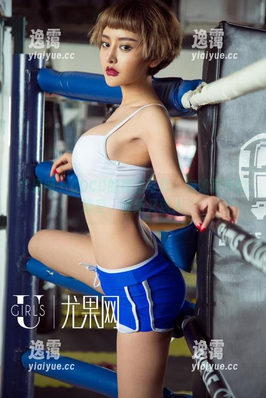 尤果网 - COCO的裸足写真：宛如夏天的晴空，清新又迷人